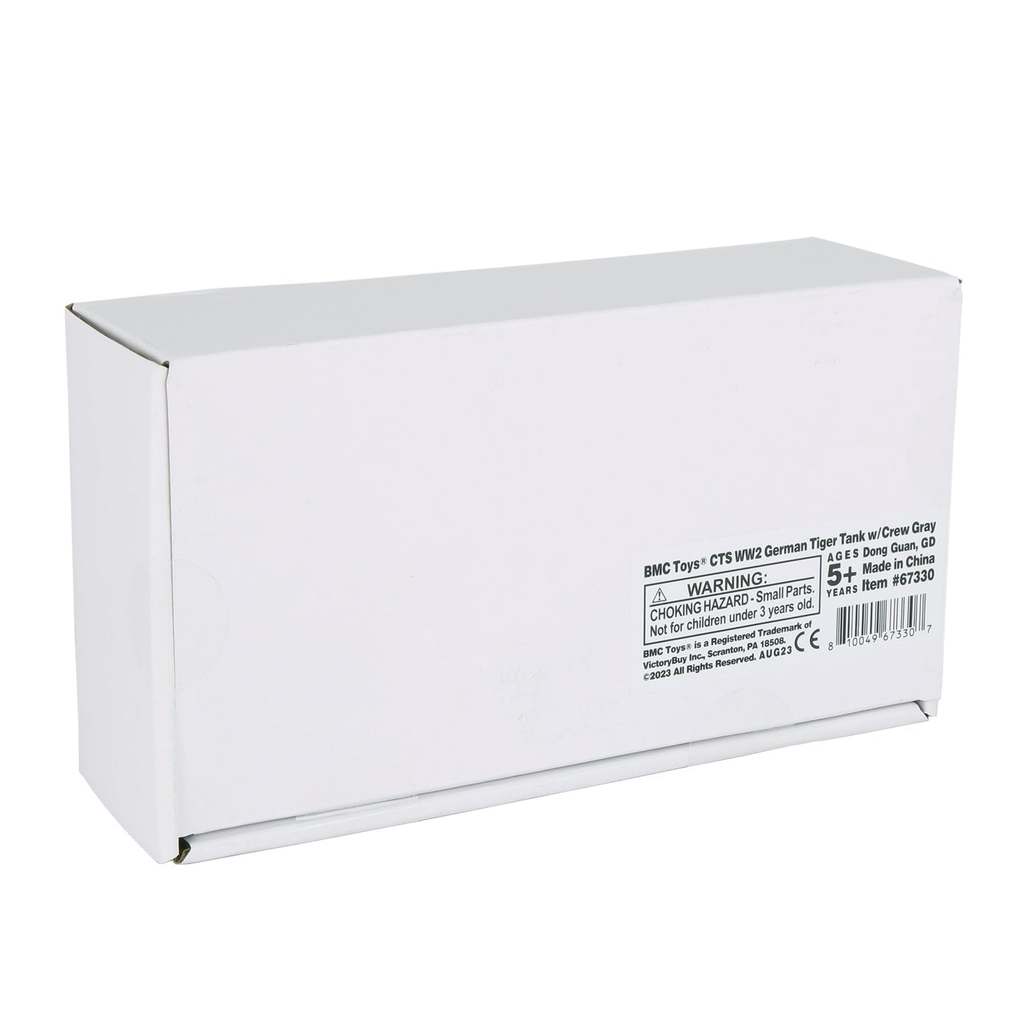 BMC Toys 1:38 WW2 German Panther V Tank - Charcoal Gray ABS Plastic Military Vehicle