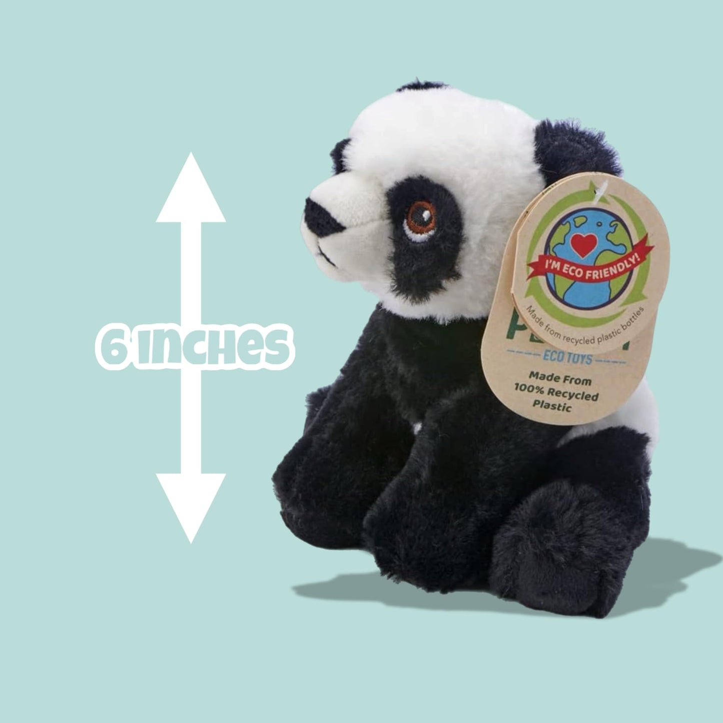 Deluxe Paws Your Planet 6'' Eco Soft Plush (Panda)