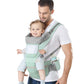 Yssktc Baby Carrier Ergonomic Infant Carrier With Hip Seat Kangaroo Bag Soft Baby Carrier Newborn To Toddler 7-45Lbs Front And B