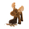 Douglas Lumber Jack Moose Plush Stuffed Animal, 8" Long, Brown/Tan, Model 4003, Soft Plush Material