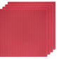 Slabdreamlab 12''X12'' Baseplate For All Major Building Bricks And Blocks (Bright Pink, 4-Pack)