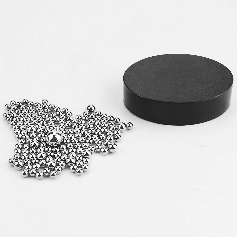 Amersumer 1 Box Stress Relief Magnetic Desk Sculpture Toys, Desk Sculpture Decor Toys, Magnetic Balls Desktop Decor Fidget Toy For Boredom, Intelligence Development
