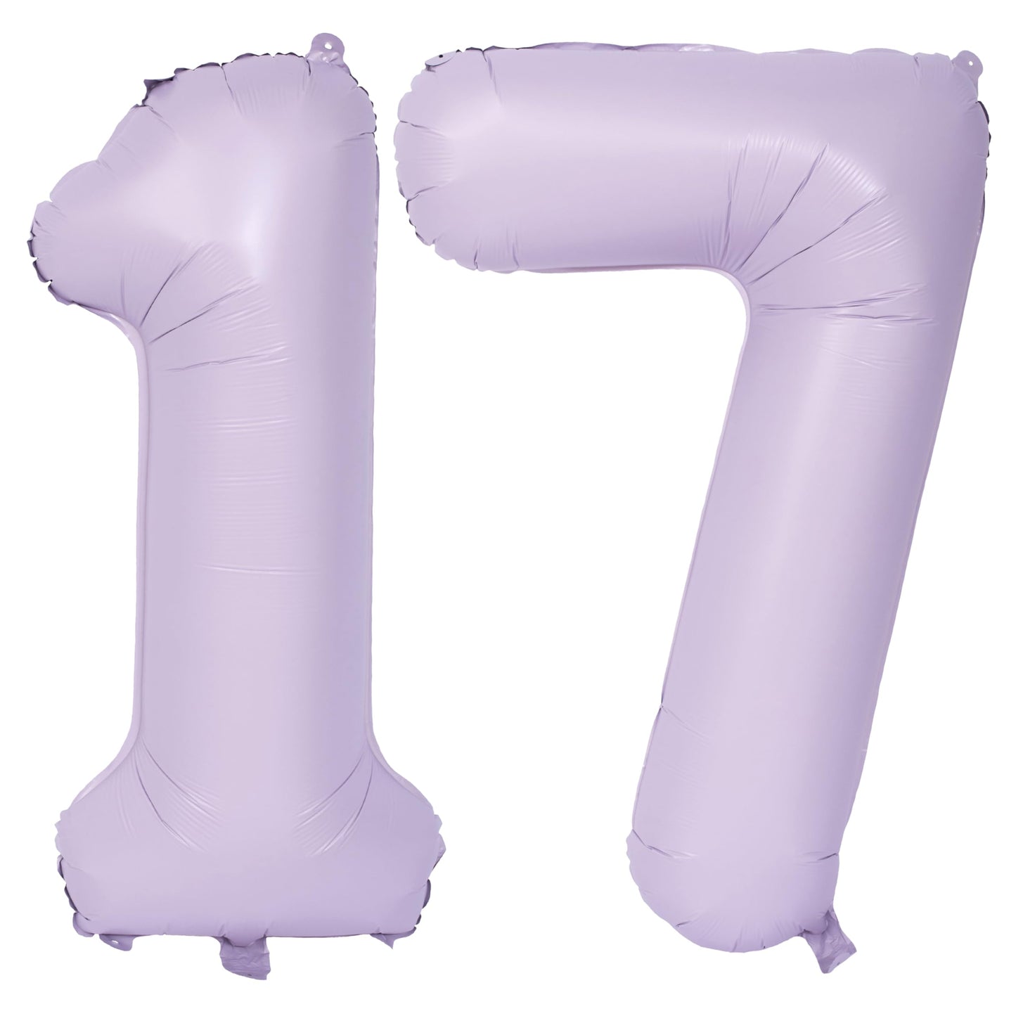 40 In Matte Purple Number Balloons Helium Foil Mylar Balloon Birthday Party Banquet Decoration Digital 17