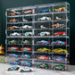Hot 1/64 Scale Matchbox Wheels Toy Car Display Case Holds 32 Toy Cars Storage Organizer