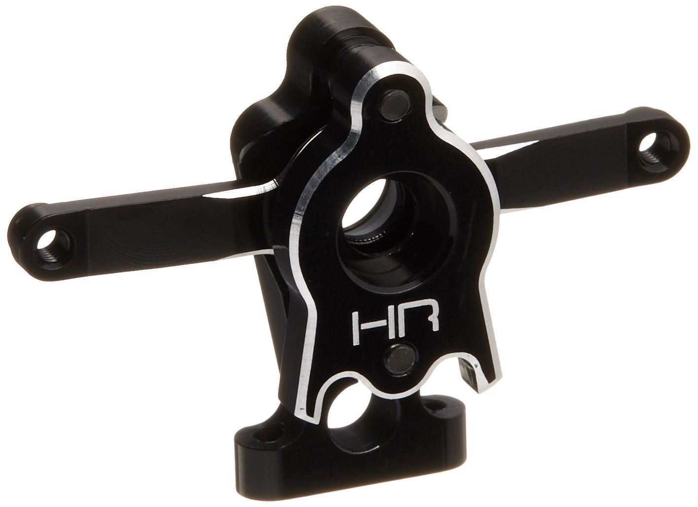 Hot Racing VXS4801 Aluminum Servo Saver Steering Bellcrank (Black) - 1/16 TRA