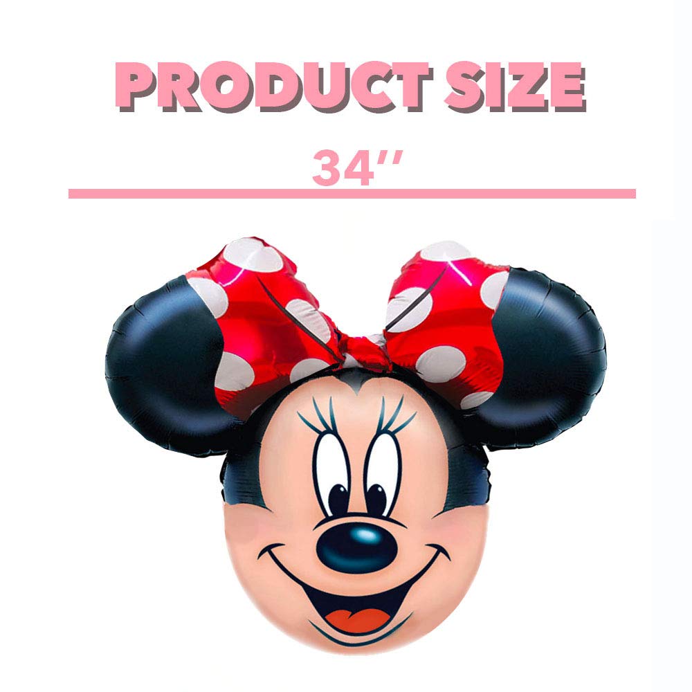 Killer's Instinct Outdoors Big Cartoon Girl Mouse Foil Balloon 34in Red CS100