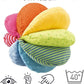 Colorful Rainbow Fabric Ball: Sensory Fun for Babies