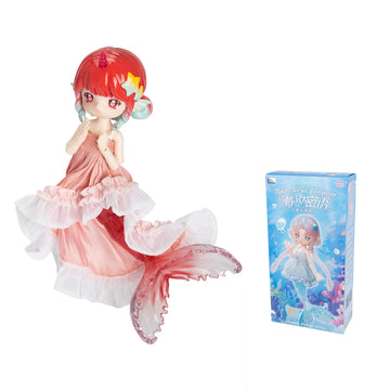 Beemai Antu Tidal Secret Language Mermaid Series 1Pc 1/12 Bjd Dolls Cute Figures Collectibles Birthday Gift