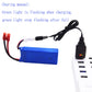 Blomiky 2 Pack 7.4V 2000Mah Lipo Battery Banana Connecdtor Plug And Charger Cable Replacement For Drc-446 And S Yma X8C X8W Quad