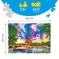 Trefl 600 Piece Crazy Shape Jigsaw Puzzle Sky Over Paris  France  Various
