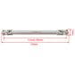 MEUS RACING Universal Driveshaft for SCX10 SCX10 II Wraith TRX4 1/10 RC Crawler Upgrades Parts, 121-183mm