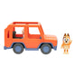Bluey Heeler Family Road Trip 4Wd Vehicle, Includes Articulated Chilli Figure, With Open Roof To Easily Fit 4 Figures Inside, Ideal For All 2.5 Inch Figures (Sold Separately)