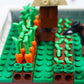 Hgkj Toy Brick-Halloween Guardian Carrot Building Block Set-100% Compatible With All Major Brands-Suitable For Birthday Gifts And Halloween Surprises(Turnip Guard Station)