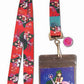 Great Eastern Entertainment Sailor Moon S - Sailor Pluto Lanyard Red, Blue, 5''