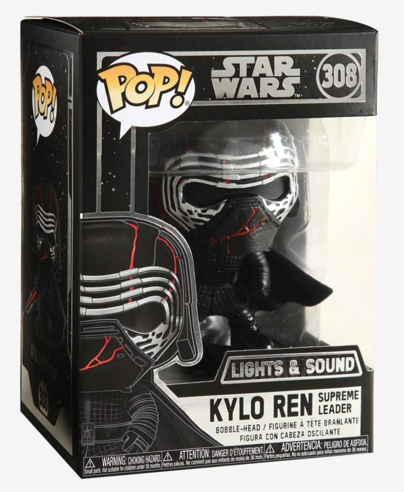 Funko Pop! Star Wars Kylo Ren (Lights & Sound) - Vinyl, Multicolor, Standard Size, Model 44599