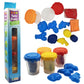 Ekta Tutti Frutti Scented Modeling Dough, NonToxic, Rehydratable, 4 Colour Dough  Tropical Scents