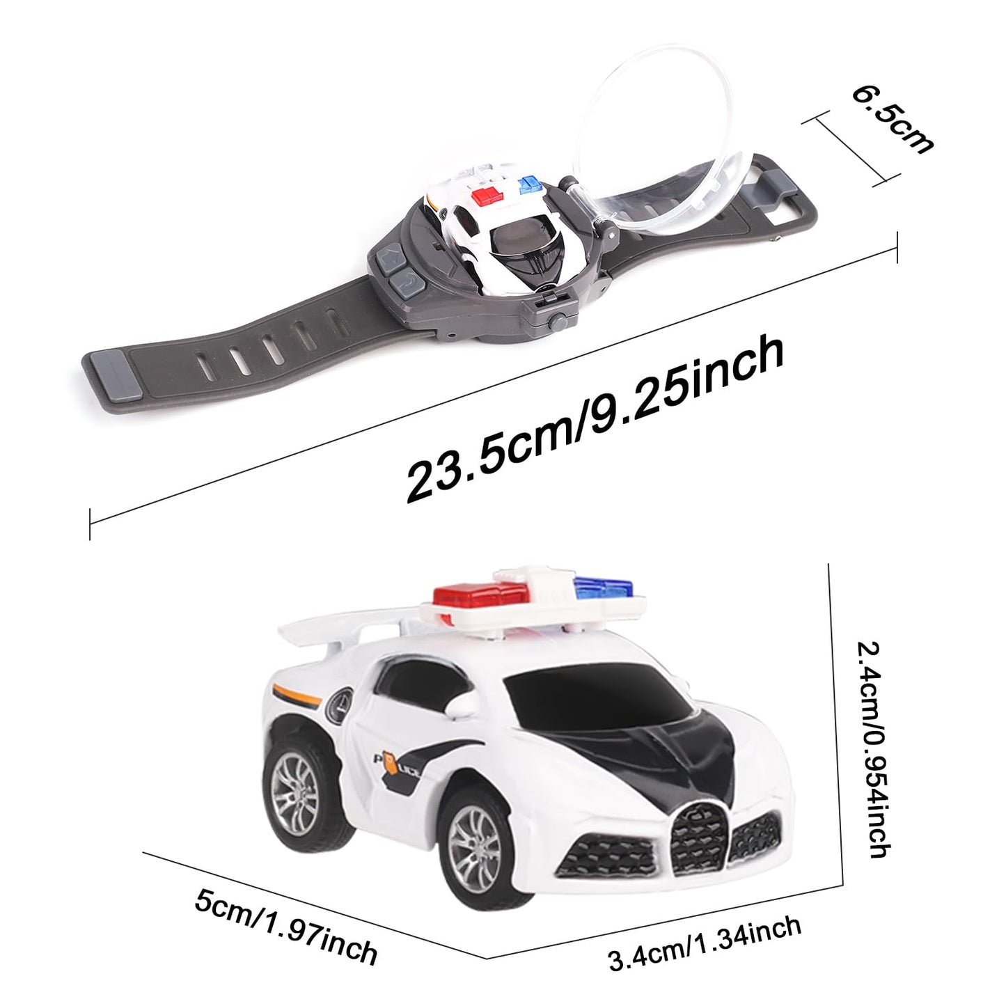 Watch Remote Control Car Toy for Kids,New Mini 2.4 Ghz Racing Game Wrist Cars Easter Toy with LED Light,Watches Remote Control C