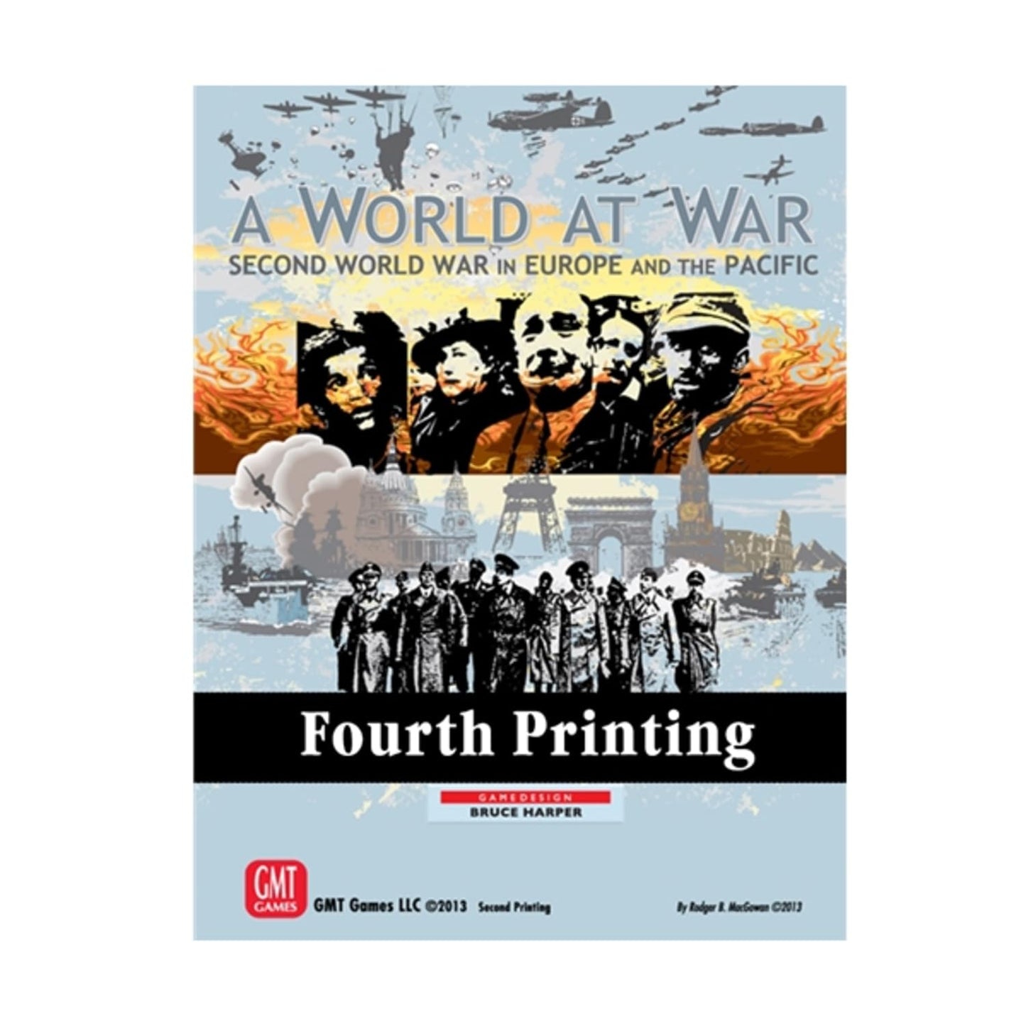 GMT Games A World at War Board Game - Large, Plastic, Multicolor, Model GMT 0303-13