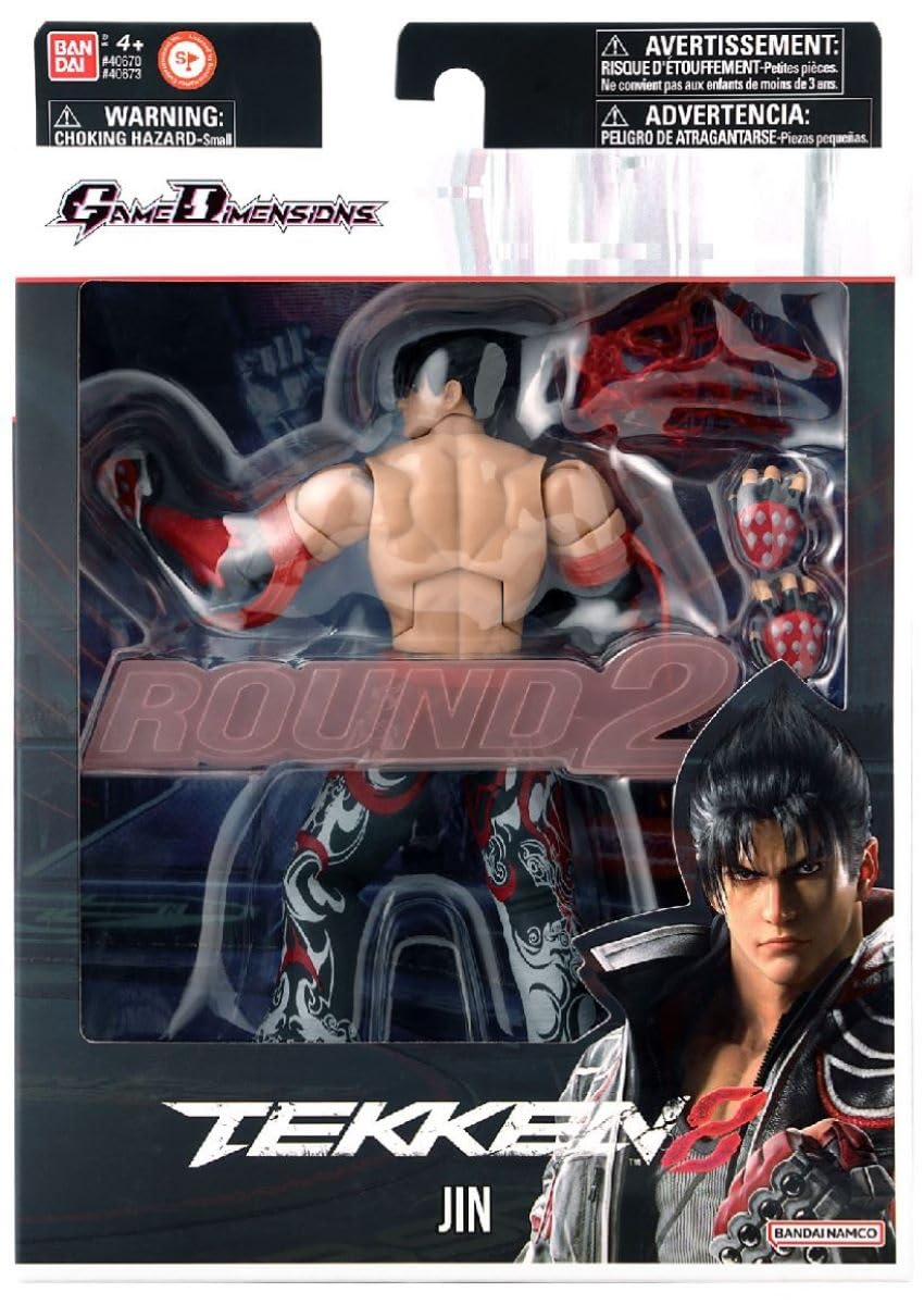 Game Dimensions - Tekken - Jin Kazama Action Figure