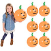 The Dreidel Company Halloween Pumpkin Inflatable Decorations, 16' Tall (6-Pack) Halloween Decor, Halloween Pumpkin Toy