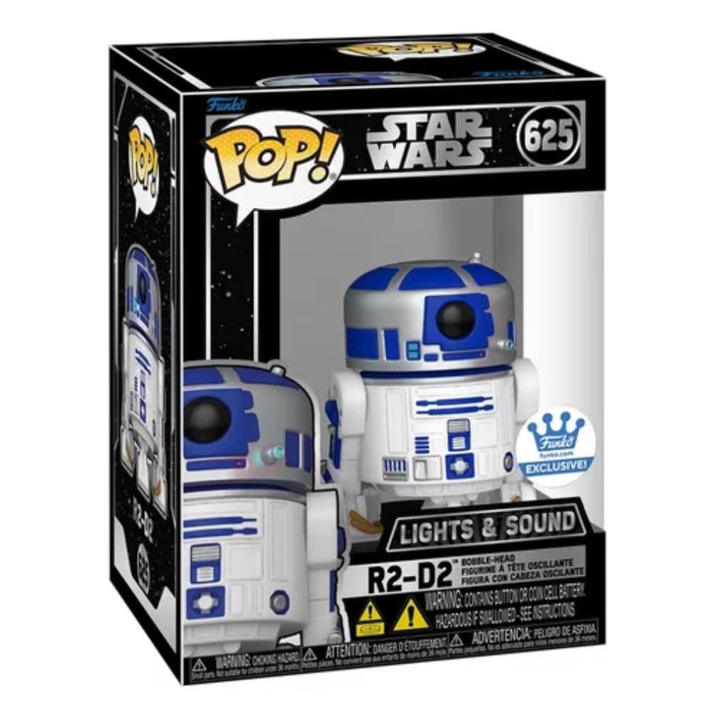 Funko POP! Star Wars R2-D2 Vinyl Figure with Lights & Sound Exclusive