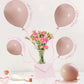 Scmdoti Matte Pink Balloons Different Sizes 18 12 10 5 Inch,Double Stuffed Matte Light Pink Balloon Arch Garland (Soft Baby Pink