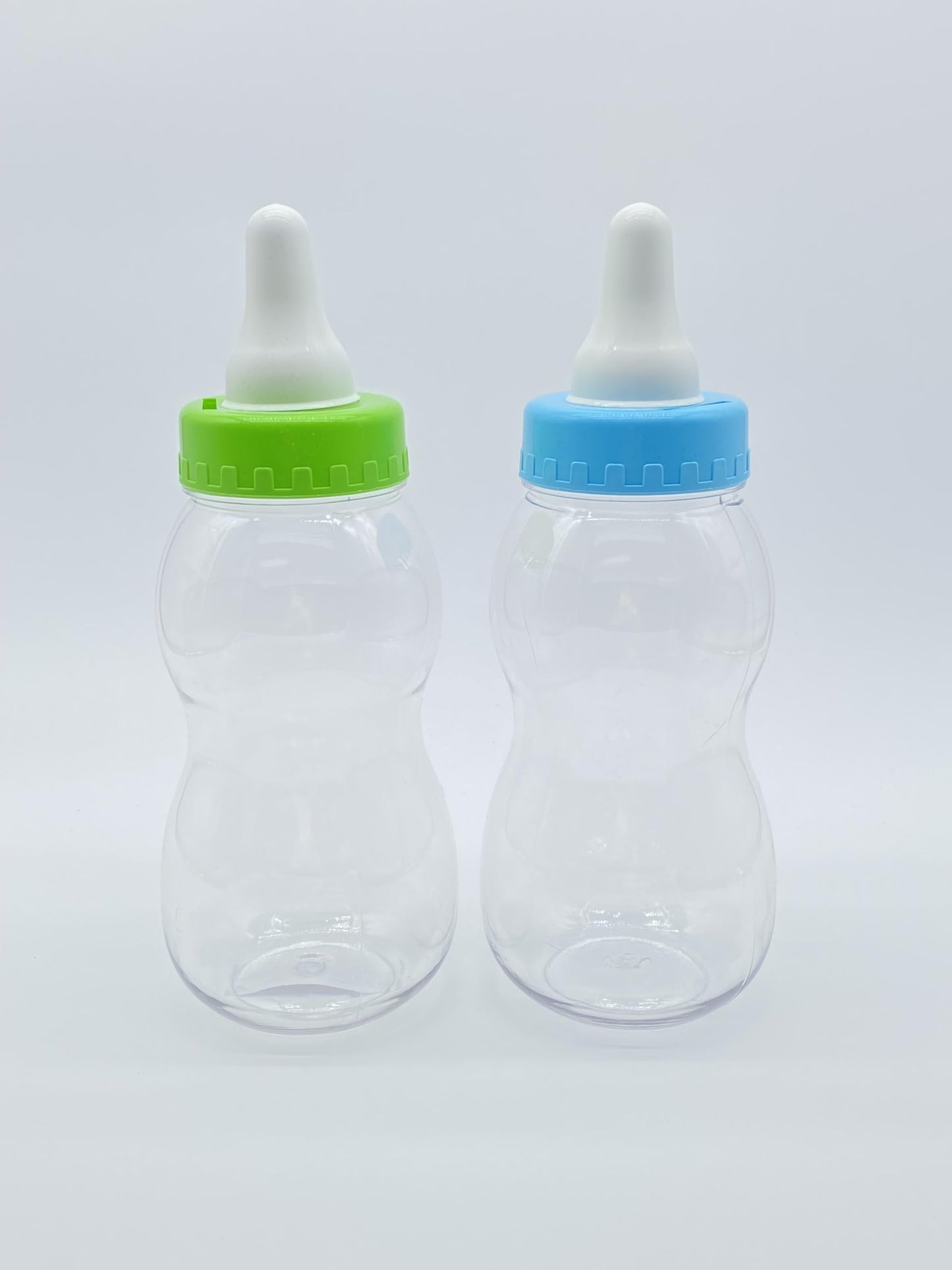 Piggy Bank Funny Coin Bank Transparent PVC Piggy Bank for Boys Girls (Size 28.2 x 10.5 x 10.5cm) 1340ml X 2pcs (Green)