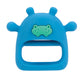 Nuby Silicone Wrist Teething Mitten - Baby Teether Ring - 3+ Months - Hippo