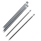 weelye 6 Pcs Universal Telescopic Metal Long Antenna