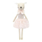 Mon Ami Doe Ballerina Stuffed Doll - 17   , Designer Dress & Shawl, Plush Ballerina Doll For Girls, Use As Toy Or Room Decor