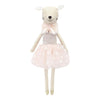 Mon Ami Doe Ballerina Stuffed Doll - 17   , Designer Dress & Shawl, Plush Ballerina Doll For Girls, Use As Toy Or Room Decor