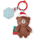 Baby Teether with Crinkle Sound & Ribbons, Great Gift For Newborn