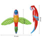 Sayaya 6 Pieces Inflatable Flying Parrot Inflatable Parrot Decorations For Tropical Party Gift Luau Decoration