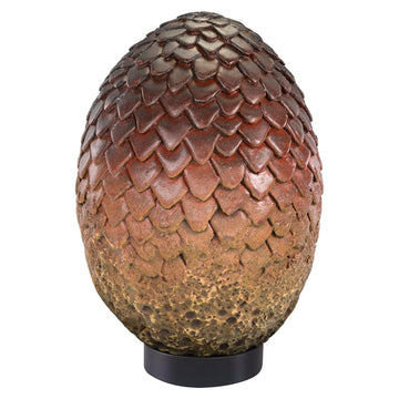 The Noble Collection Game Of Thrones Drogon Egg (Red)