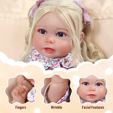 Babeside Lifelike Reborn Baby Dolls - 20'' Realistic Baby Dolls Soft Body Real Life Baby Dolls Girl With Gift Box For Kids Age 3+
