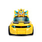 Jada Toys Transformers Rescue Bots Academy Bumblebee RC Car - Plastic, Radio Control, Model 30853, Perfect for Kids and Adults