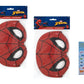 Unique Spiderman Children Party Supplies Bundle Pack Includes 16 Party Paper Masks With 1 Dinosaur Sticker Sheet