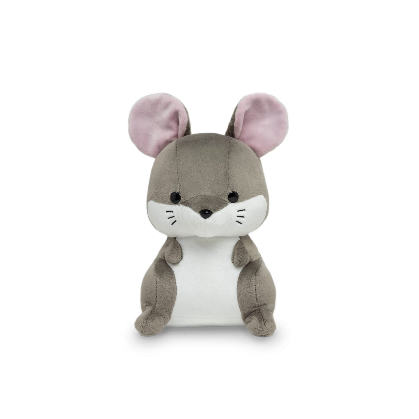Bellzi Mouse Stuffed Animal - Soft Cute Stuffed Mouse Gray Plush Toy - Plushies And Gifts For All Ages, Kids, Babies, Toddlers -
