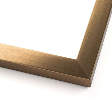 13X39 Puzzle Frame Kit With Glue Sheets | Bronze Modern Picture Frame | Real Wood With Uv Resistant Acrylic Front | Made To Pres