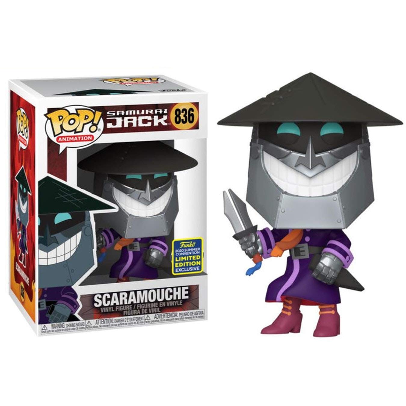 Funko Pop! Samurai Jack - Scaramouche - 2020 Summer Convention Exclusive