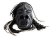 Loftus Mini Shrunken Head Hanging Halloween 3' Decoration Prop, Black