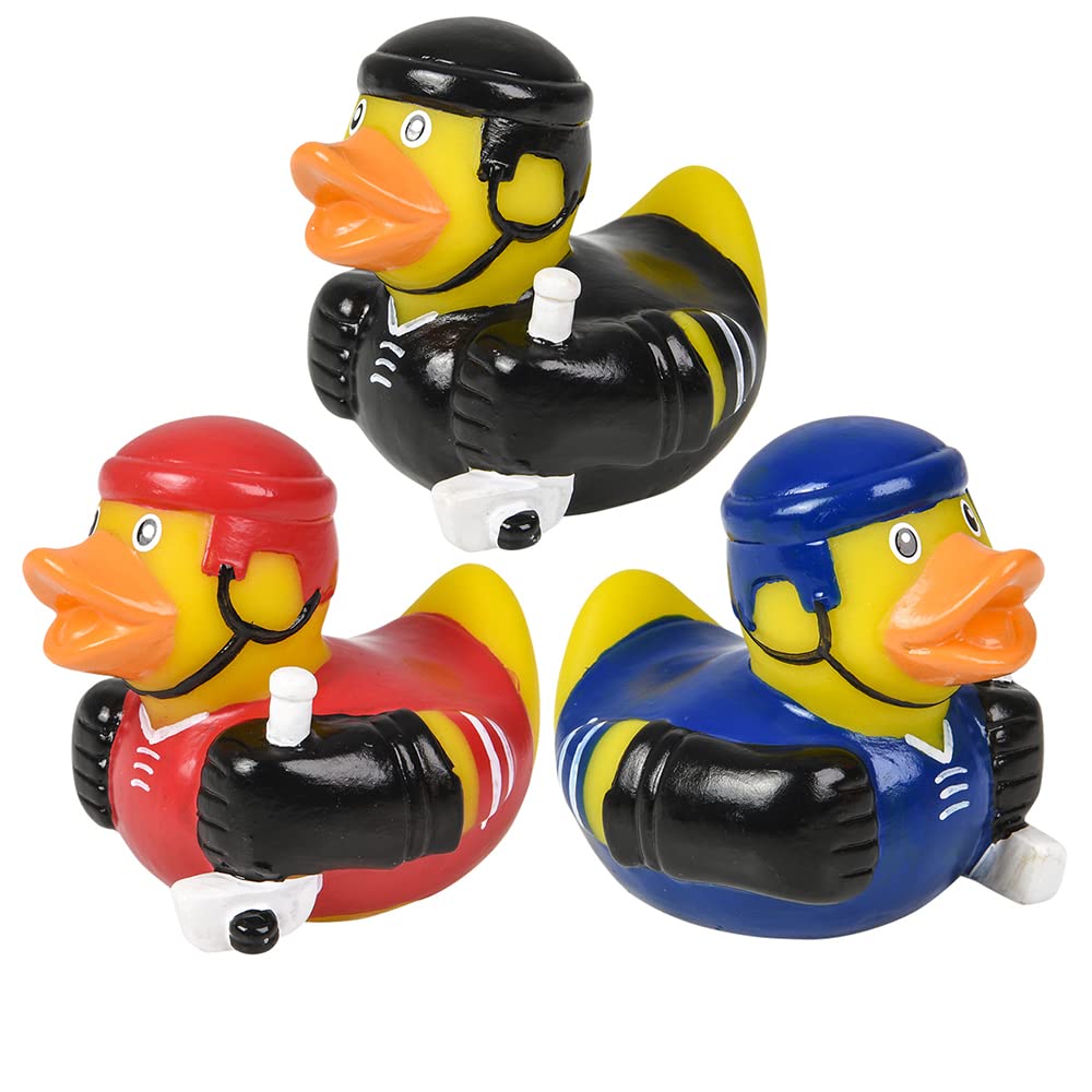 Rhode Island Novelty 2 Hockey Rubber Duckies