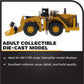 Diecast Masters 1:125 Caterpillar 994K Wheel Loader Truck, Metal Model, Yellow, Elite Series, Model DM85535