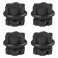 Vgoohobby Aluminum 17mm Splined Wheel Hubs Adapter & Nuts #8654 Compatible with Traxxas 1/10 E-Revo 2.0 Maxx & 1/8 Sledge RC Car