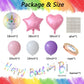 Unicorn 3Rd Birthday Party Decorations For Girl Purple Pink Unicorn Party Theme Balloon Set, Large Rainbow Unicorn Helium Balloo