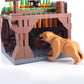 Hgkj Toy Brick-Halloween Guardian Carrot Building Block Set-100% Compatible With All Major Brands-Suitable For Birthday Gifts And Halloween Surprises(Turnip Guard Station)