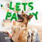 Toniful 52 Pieces 16 Inch Green Letter A-Z Balloons,Custom Phrase Mylar Foil Alphabet Letter Diy Personalized Phrase Banner For