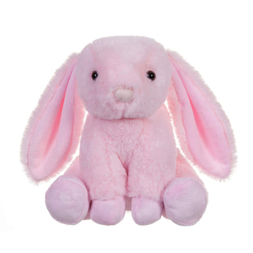 Apricot Lamb Toys Plush Pink Bunny Rabbit Stuffed Animal With Fluffy Soft Ears (Pink Bunny, 8 Inches)