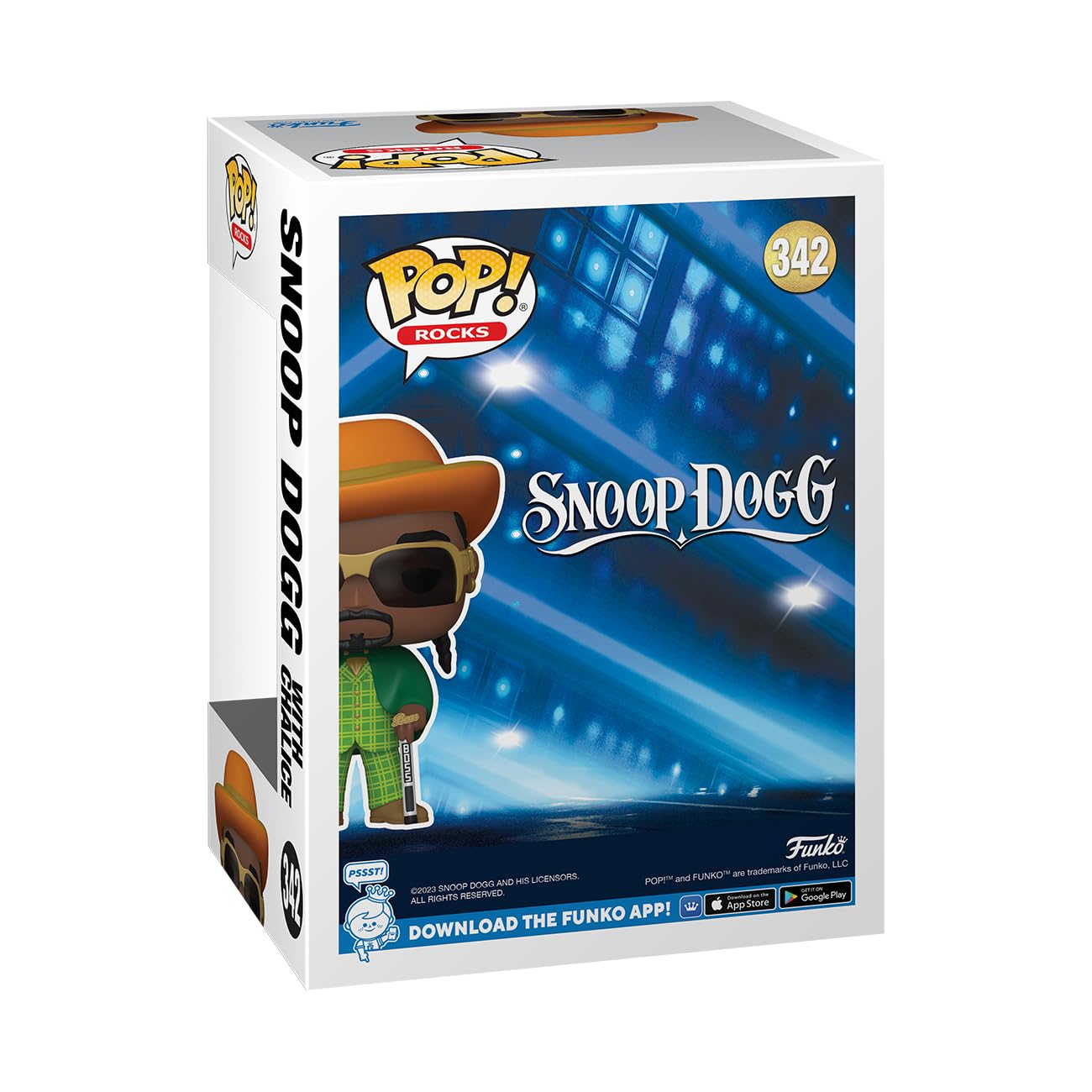 Funko Pop! Rocks: Snoop Dogg with Chalice  Multicolor  Vinyl Figure  Approximately 4.3-Inches Tall