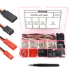 40 Sets Servo Plug Male Female Connector Crimp Pin Cable Kit Compatible JST SYP Futaba for Hitec Spektrum RC